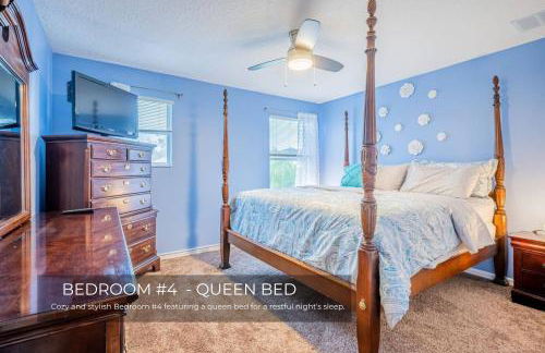 5 Bedroom Villa l 12 min to Disney l Themed Rooms l Orlando Area - Foto 11