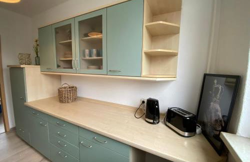 Blue Chili 16 Familienwohnung nahe Uniklinik - Boxspringbett Balkon Wlan - Foto 14