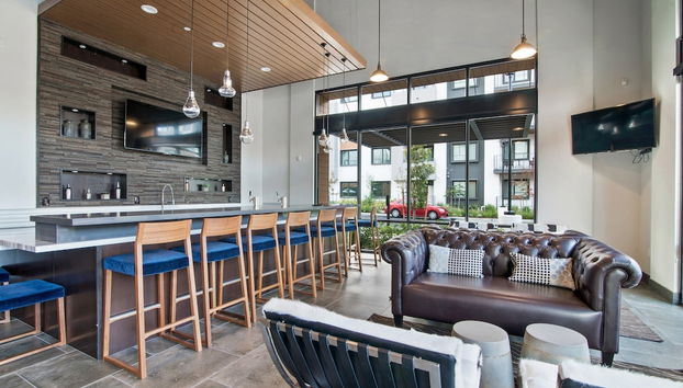 Coin salon dans le hall