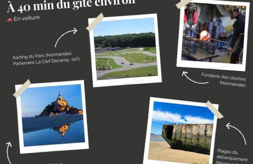 La Clef Decamp Casa Antoine 15pers vue mer, 10 min à pied plage - Foto 62