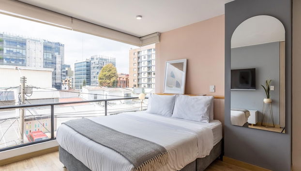 w Comfortable Loft in Santa Ana - Foto 2, Habitación