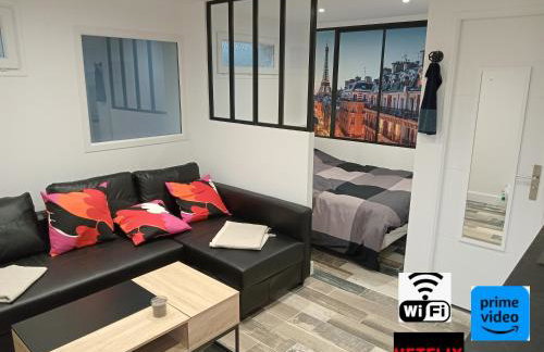 Studio neuf joliment décoré à 5 min de l'aéroport - Foto 1