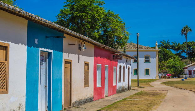 Maisons traditionnelles à Porto Seguro
