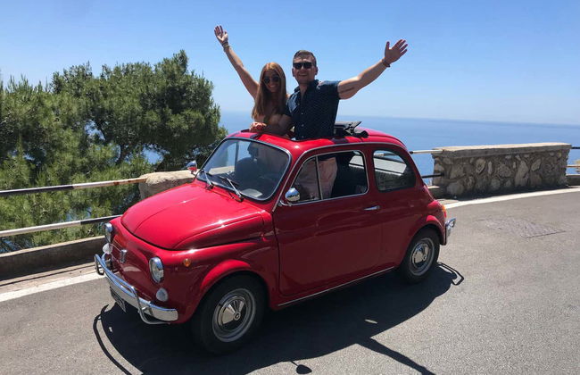 Amalfi Coast Fiat 500 Private Tour - Foto 5