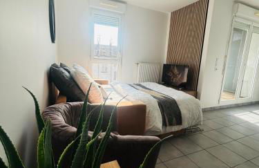 Lascano Parking GRATUIT proche Gare Aéroport Eurexpo GROUPAMA STADIUM - Foto 18