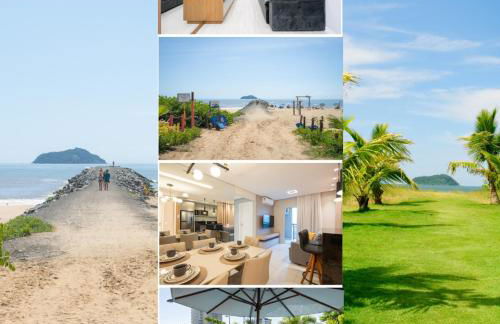 Apartamentos em Bal Piçarras 150 M DA PRAIA com SACADA, WI-FI, PISCINA, PORTARIA 24h, PLAYGROUND e vaga de GARAGEM - Foto 1