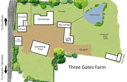 The Long Barn nr Huntsham - Foto 23