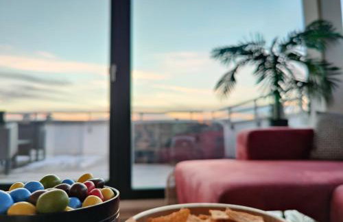 Maisonette-Penthouse inklusive Infrarot-Sauna über den Dächern von Magdeburg - Photo 4