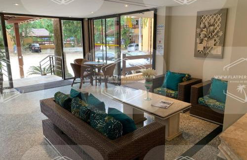 Flat Perfeito Flat Amarilis em Riviera São Lourenço com café da manhã e enxoval completo toalhas praia e piscina com trocas - Foto 49