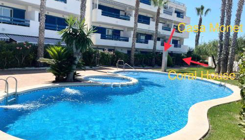 Casa Monet - La Calma - 4 pools- Big terrace - Orihuela Costa - Foto 1, Garden, sunbed, Garden view