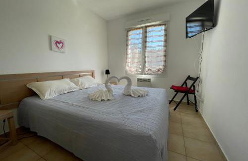 Appartement tout confort 2-4 pers 500 m de la plage avec piscine et wifi - Foto 4