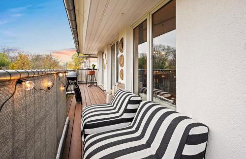 EDLER WOHNRAUM Schwanenteich-Penthouse mit Garage, Grill, Kaffeevollautomat, Klima, Lift & Terrasse - Foto 19