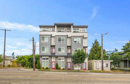 NEW! Central Ballard 3BR Townhome Fits 8 Free Parking AC Family Friendly - Foto 40