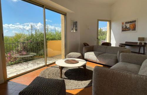 Villa La Baume 10 couchages, piscine, vue mer Le Tignet 06 - Foto 22