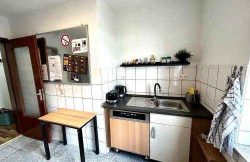 OhPardon! GAILDORF - Monteurwohnung im EG, Einzelbetten, Loggia & Garten - Foto 13