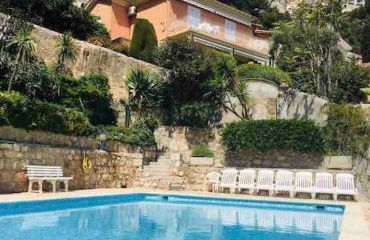Villefranche Sur Mer:Appartement-villa, Vue mer, jardin, parking. - Foto 9