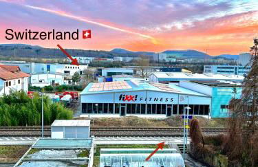 Explore CH & FR - deluxe apartment Basel Airport - Foto 8