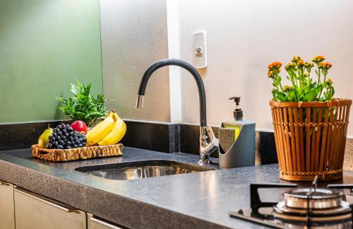 Studio a 500m do Mar, Piscina Borda Infinita, Academia, Terraço com Vista, Café no 1º Dia, Self Check-in e Lavanderia - Photo 41