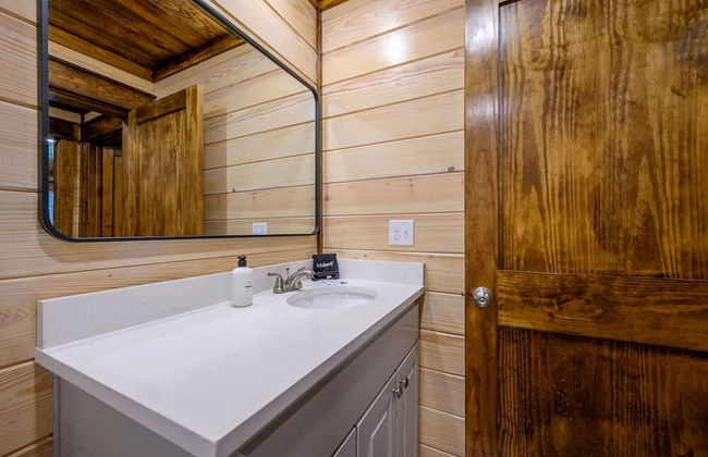 Family-friendly Broken Bow Cabin w spa Game Room - Foto 18