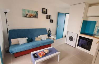 appartement vue mer,accès direct plage,fibre,clim,parking public gratuit - Foto 6