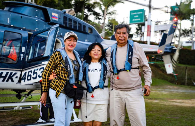Passeio de helicóptero sobre Guatapé - Foto 9