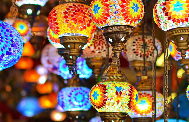 Atelier de fabrication de lampes turques à Istanbul - Photo 7