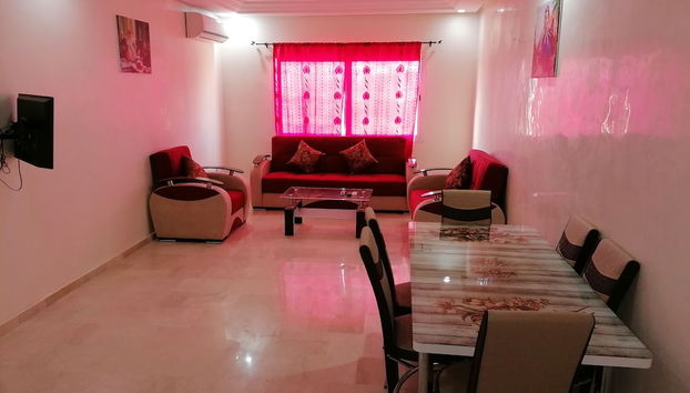 Zona de estar del vestíbulo