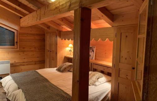 Superbe CHALET (14 personnes) & SAUNA au pied du Mont Blanc - Photo 39