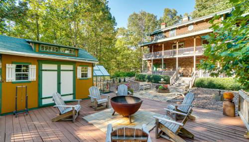 Family Getaway Georgia Cabin with Outdoor Hot Tub - Foto 1