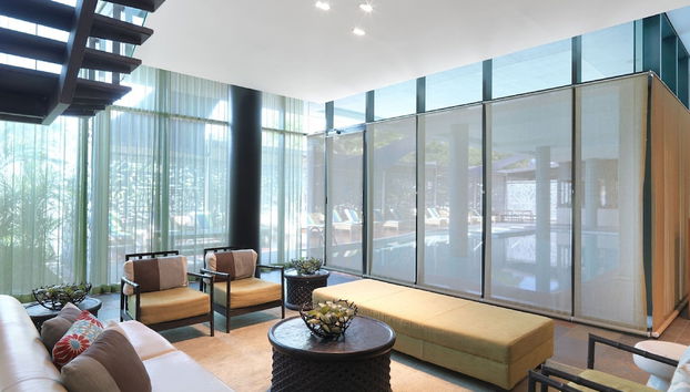 Zona de estar del vestíbulo