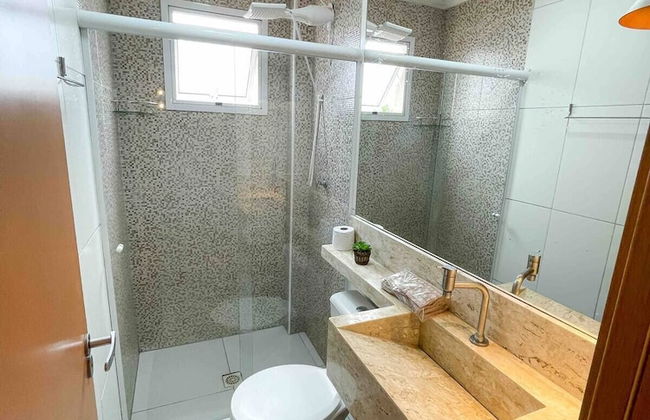 Pé na areia apto c vista mar e piscina - Foto 11