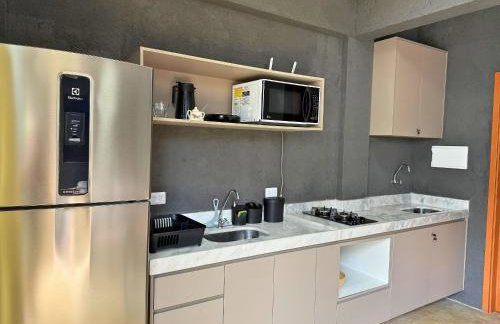 MHV Milagres - Studio Guadalupe 05, quarto e sala privativo a poucos metros da Praia do Marceneiro - Foto 39