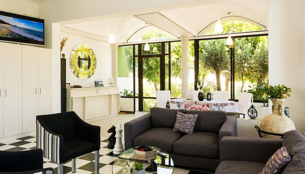 Zona de estar del vestíbulo