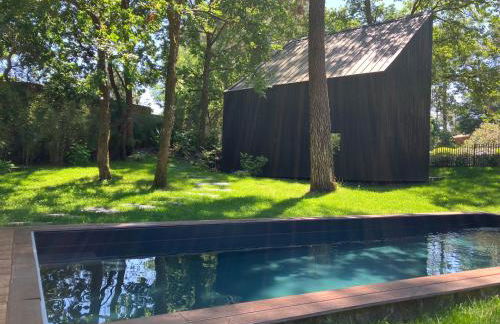 Ecolodge 'Calme et Nature' avec Piscine au Golf-Lac-Plages Océanes - Couchage 2 personnes - Foto 9