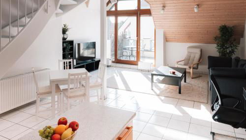 Maisonette-Wohnung Airport Messe Stuttgart - Balkon - Parkplatz - Foto 3