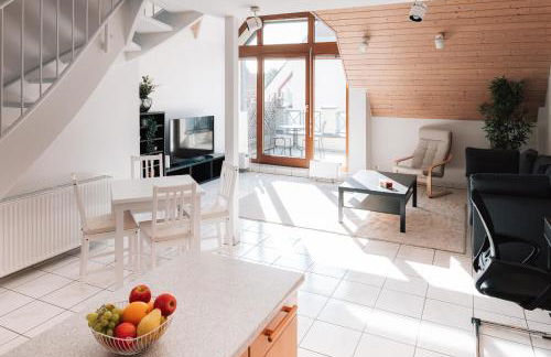 Maisonette-Wohnung Airport Messe Stuttgart - Balkon - Parkplatz - Foto 3