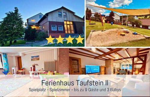 Kindertraum - Spielplatz - Spielzimmer - Terrasse mit Grill - Garten - wandern - 3 Schlafzimmer bis 9 Personen - Ferienhaus Taufstein 2 - Foto 1