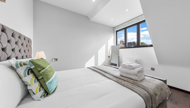 Spacious 1-bed Flat in Golders Green Near Station - Foto 3, Habitación