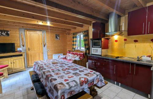 Chalet en bois avec jardin, proche ski et randonnée, équipé pour 8 pers. à Vagney, Vosges - FR-1-589-283 - Foto 22