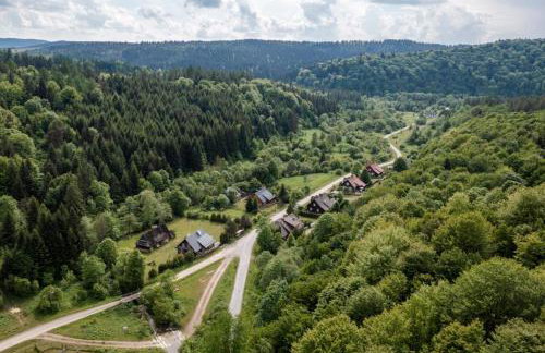 Nad Mikowym Potokiem - wydzielona część drewnianego domu z osobnym wejściem i ogrodem - Foto 47