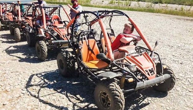 Disfrutando del buggy