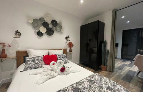 cocoon romantique avec jacuzzi proche plage - Photo 11