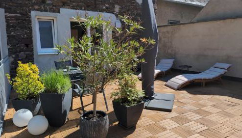 Terrasse der Ruhe im Alten Winzerhaus am Calmont - Photo 1