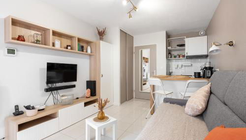 Les Terrasses de Rangueil : studio avec parking - Foto 2, minibar