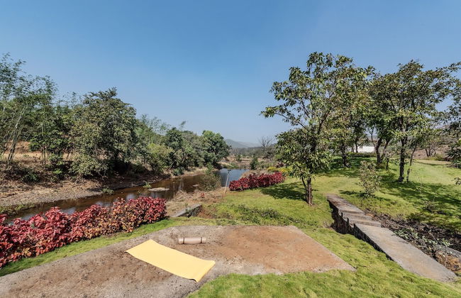 The Lazy River Cottage by cosmicstays - Foto 25