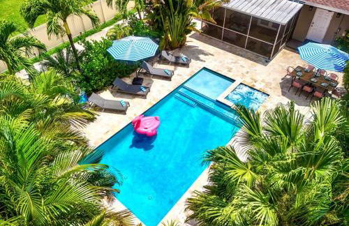 MIAMI Art Villa Heated Saltwater Pool with SPA EV - Foto 31