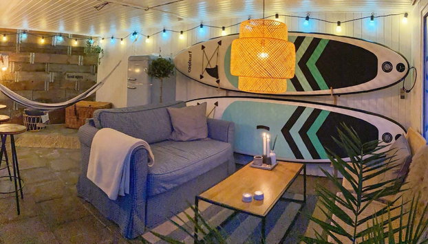 5 Person Holiday Home in Saeby - Foto 3, Zona de estar