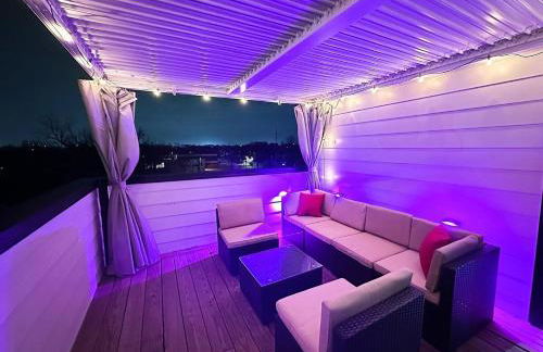 3Bdr 6Beds in Ellegant Home with Rooftop Lounge and SkylineView - Foto 3