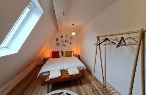 bird's nest Ferienwohnung in der Altstadt, offenes Fachwerk - Foto 17