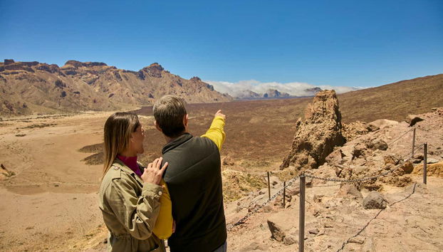 Admirando un paisaje Patrimonio de la Humanidad